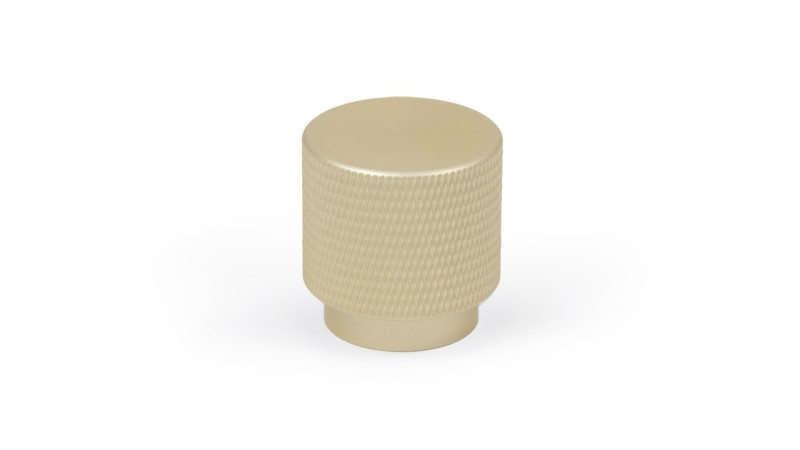 BRD RC288MBSG.4 ручка кнопка  ROLL матовое браш/ сатиновое золото (заказ)