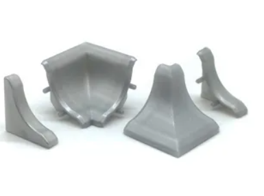 KORNER комплект загл+углы LB-23-611 "алюминий сатин" SALE