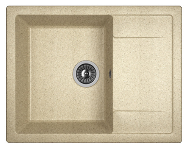 Мойка Dr. Gans Техно 650 прямоугольная с крылом терра (заказ) T