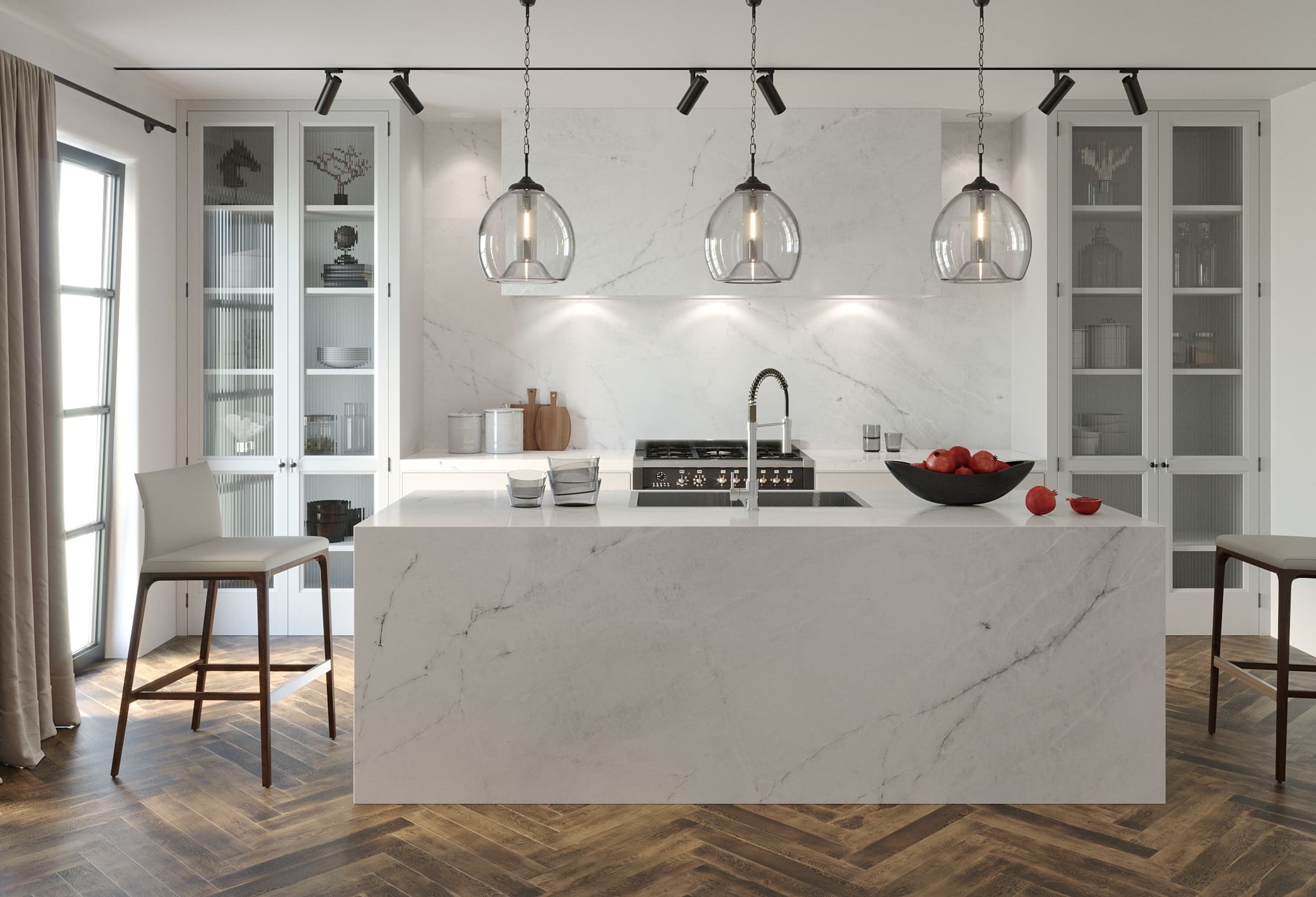 Стеновая панель СЛОТЕКС 3000*600*4,5мм E1 - Кварцит (Quartzite) 8099/Bst