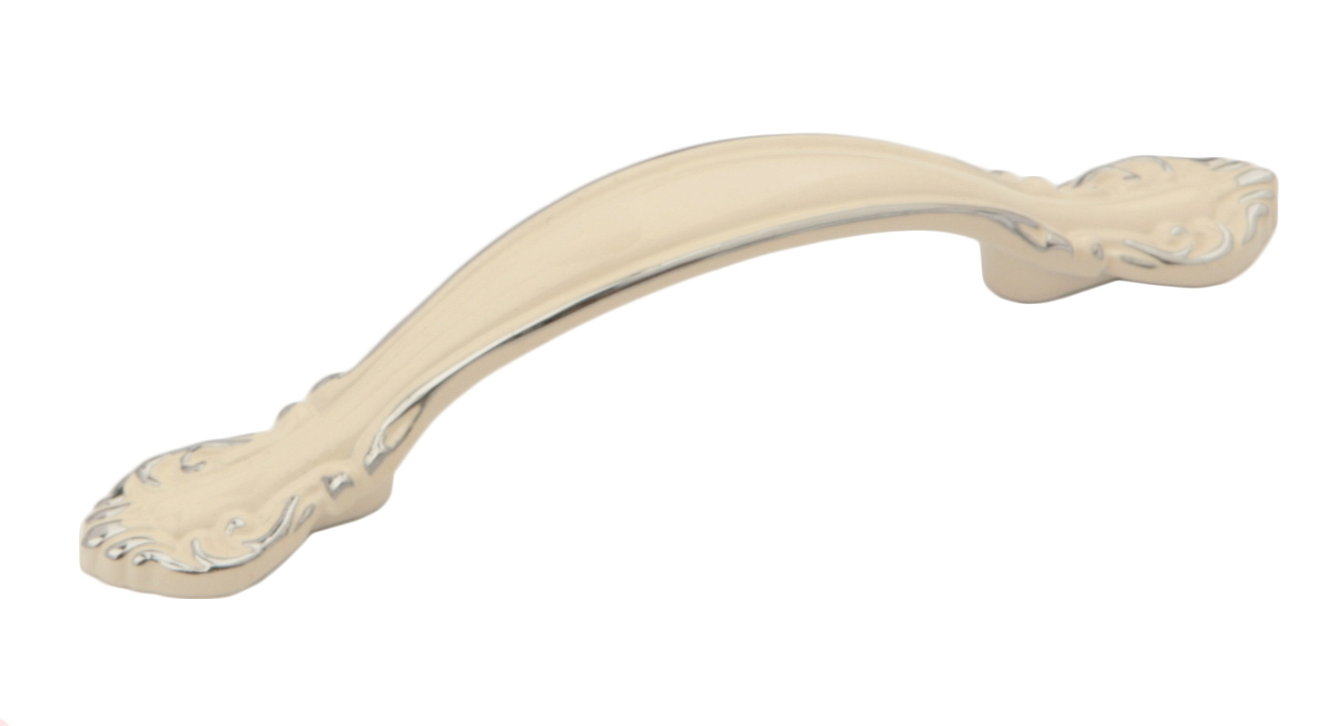 BRD RS430CP/W.4 ручка-скоба 96 мм  хром полированный/белый (снято) SALE