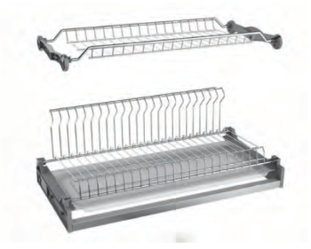 BRD SU05 Сушка TONICA, 600 хром 2 уровня, 1 поддон (снято)