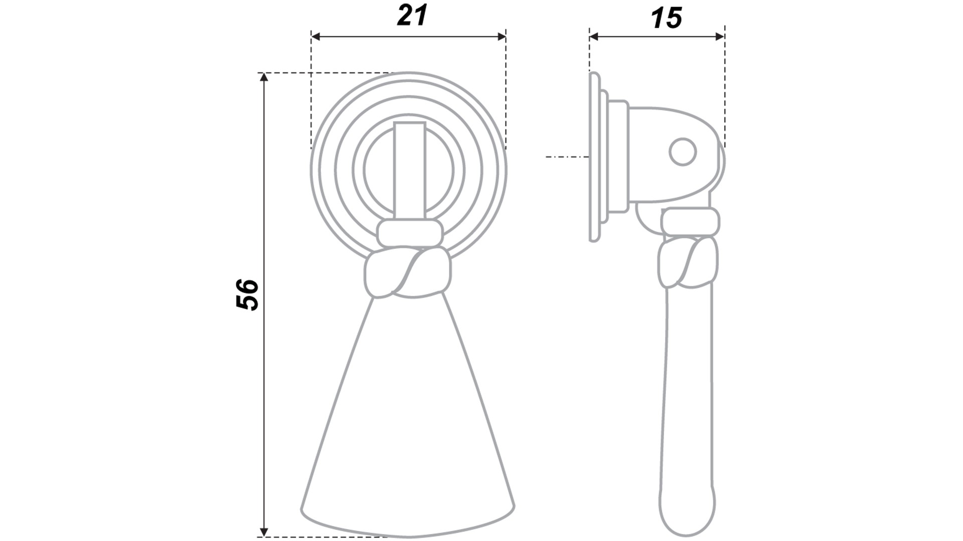 BRD RC033MAB.3 ручка кнопка (заказная)