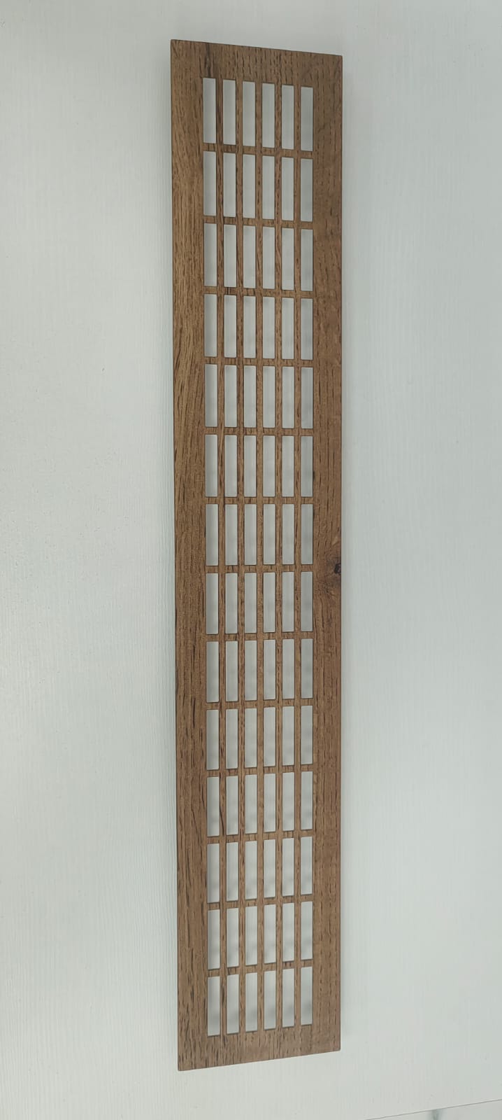 Смарт вентиляционная решетка 80*480, дуб вотан 5270