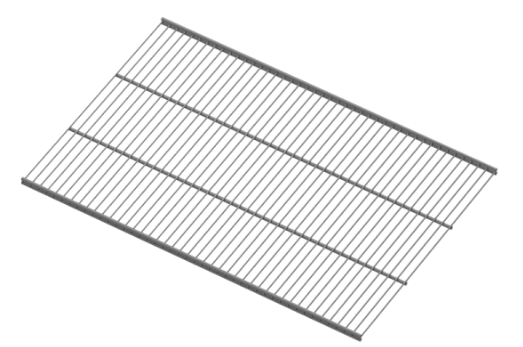Аристо Полка проволочная, серия 460, L=607 МЕТАЛЛИК GSA0286