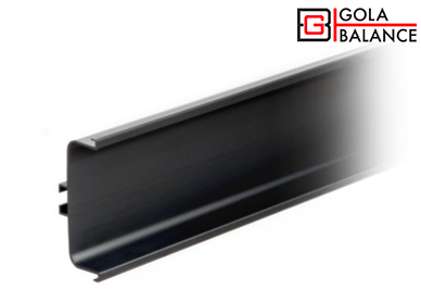 BRD RP050BL.1/000/4100 ручка-профиль С 4100мм GOLA BALANCE черный