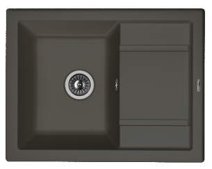 Мойка FLORENTINA Липси 660*510*217 антрацит (стоп-лист)
