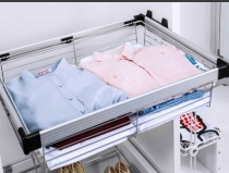 Razzio корзина для белья, алюм/хром, 800 мм, 764*460*177