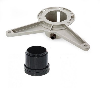 Опоры для столов и барных стоек (комплект крепление и подпятник)