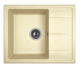 Мойка Dr. Gans Ника 580 прямоугольная с крылом дюна (заказ)