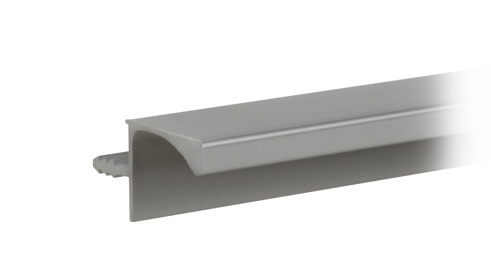 BRD RP052GR.1/000/4100 врезной профиль L 4100мм GOLA BALANCE графит (заказ)