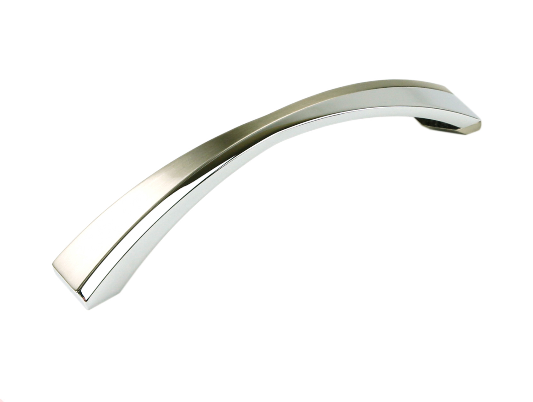 BRD RS276CP/BSN.4 ручка-скоба 128 мм хром полированный/атласный никель (снято)