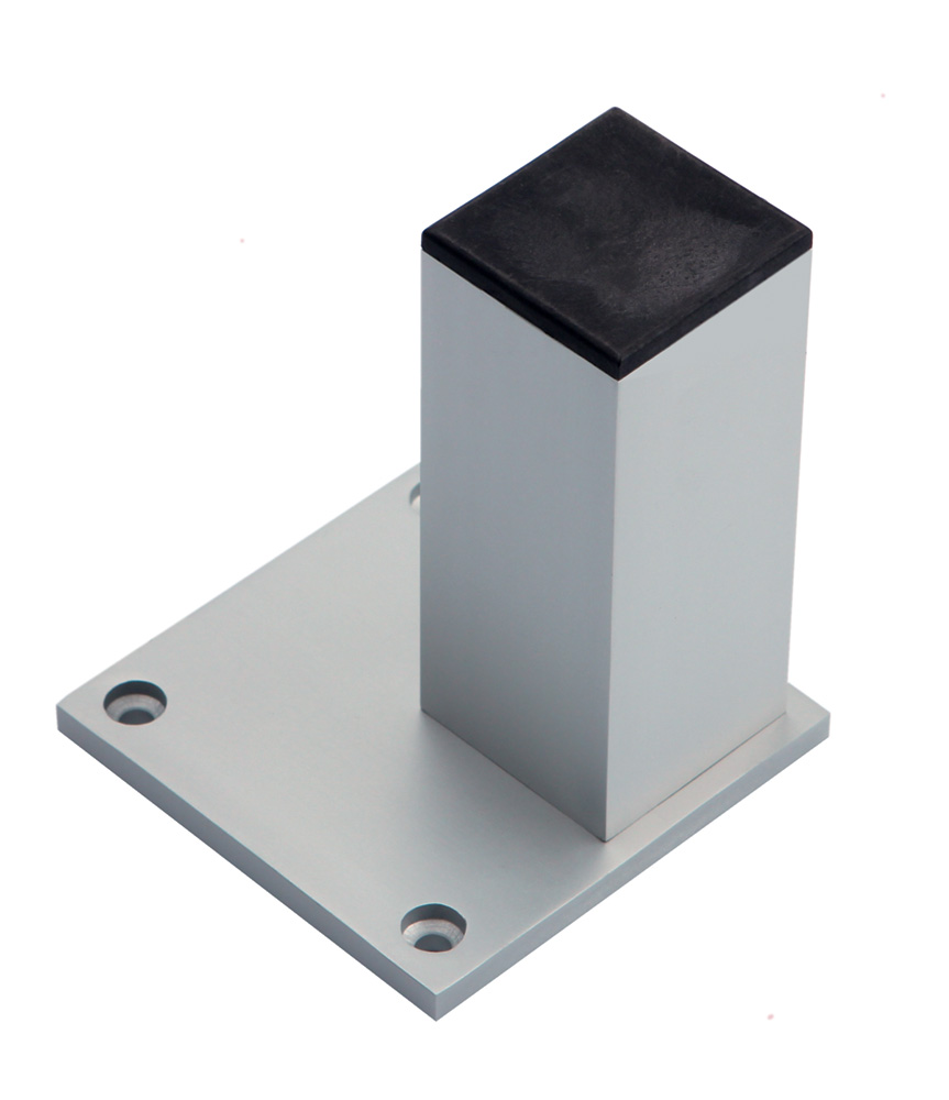 BRD N203AL.2 опора нерегулируемая квадратная алюминий 120 мм SALE