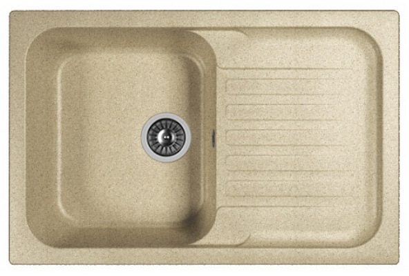 Мойка Dr. Gans Адель 780 прямоугольная с крылом терракота (заказ)