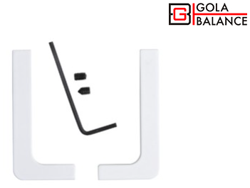 BRD RZ051.01W заглушки L GOLA BALANCE белый (комп. 2шт) (заказ)