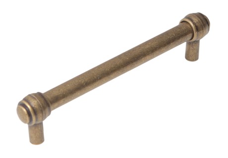 BRD RR008AB.4 ручка-рейлинг 160 мм BAMBOO старинная латунь (заказ)