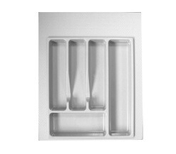 Лоток для столовых приборов 400 мм Белый SALE