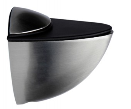 BRD P505ВSN.2 полкодержатель-пеликан атласный никель (до 12 мм) SALE (снято)