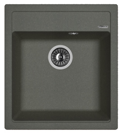 Мойка FLORENTINA Липси 460*510*217 черный (заказ)