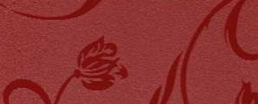 ДАНА кромка с клеем 38*3000 мм Красный (цветочки) 2727 (заказная)