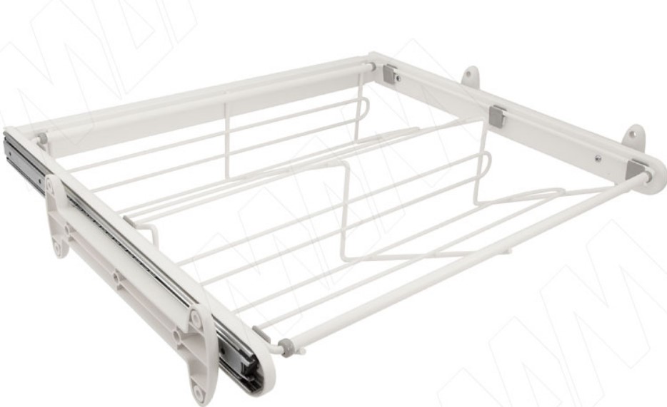 BELLE Корзина для обуви, 700мм, белый, полн. выдвиж. (заказ)