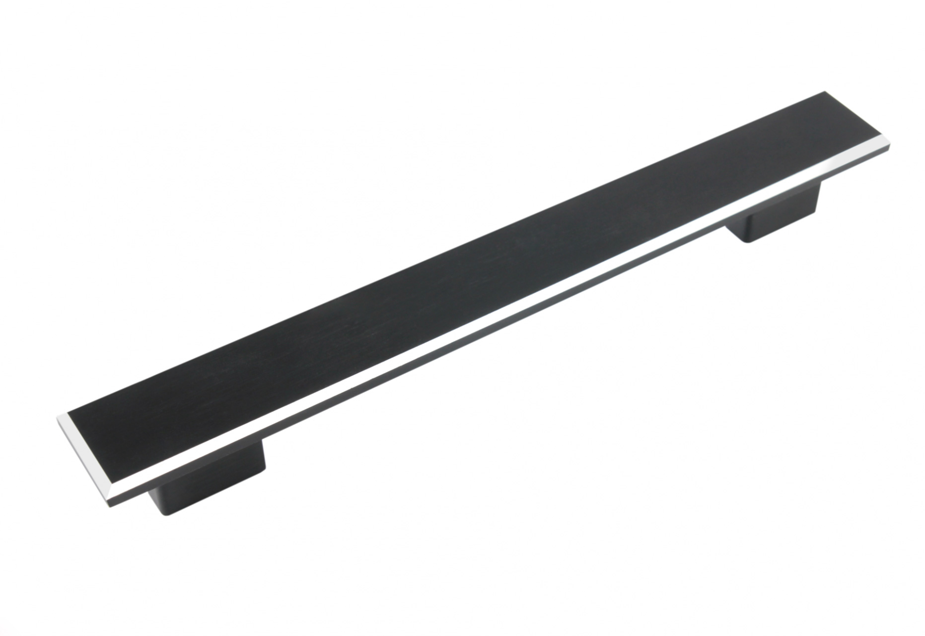 BRD RS061BL/AL.4 ручка-скоба 192мм URBANISM черный матовый/алюминий (снято)