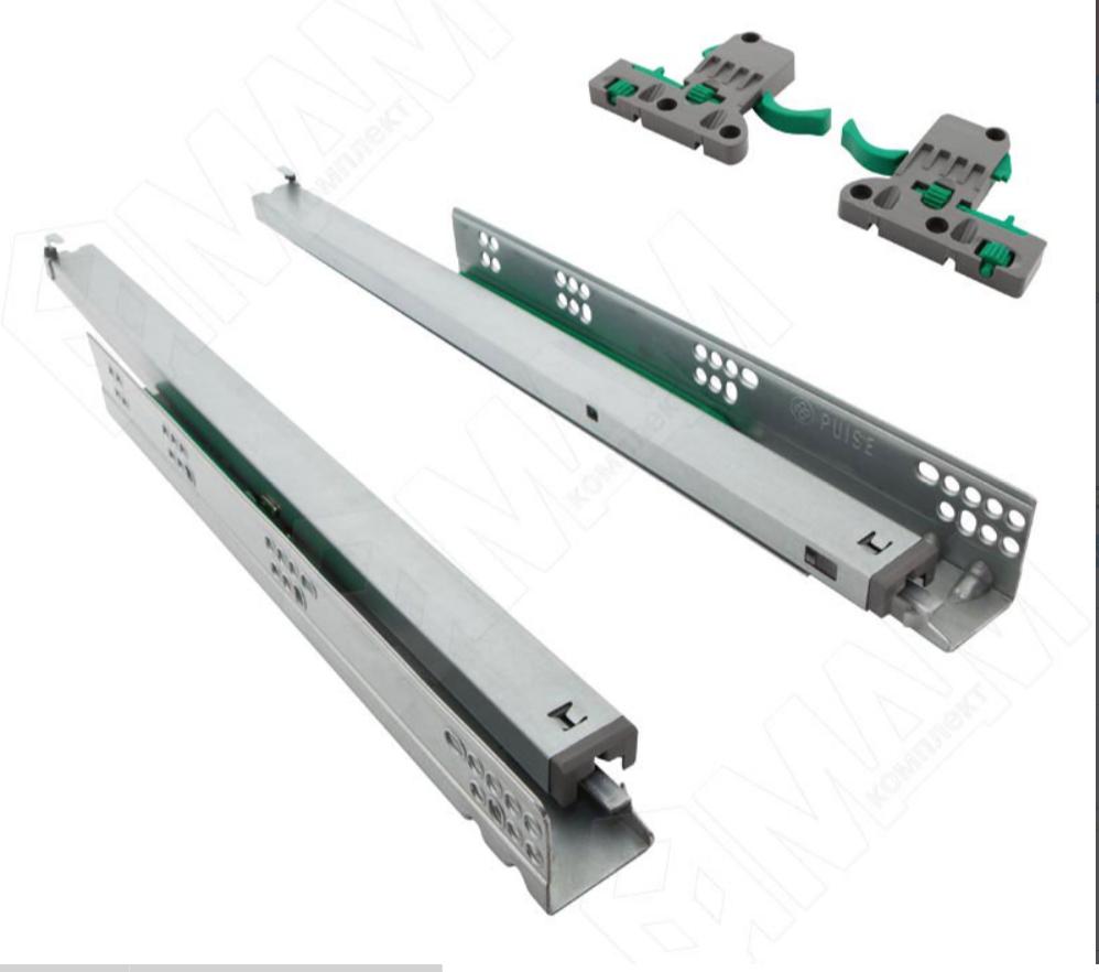 VECTOR LS MINI направ. 500 шарик. скрыт. монтажа, неполн. выдв 80%, плавное закр. SALE