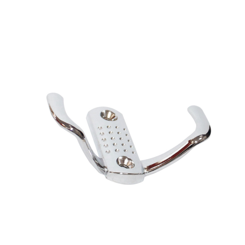 SETE Крючок TINA2 2-х рожковый с перфорацией черный