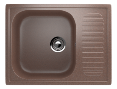 Мойка ULGRAN U-202-307 прямоугольная универсальная терракот
