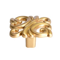 SETE Ручка-кнопка SANTA01, матовое золото SALE