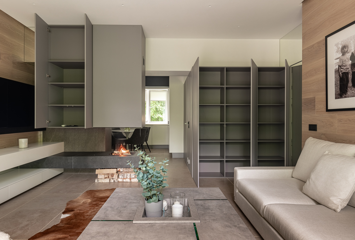 16мм ЛДСП 2750*1830 Lamarty Премиум - Вулканический серый P (шагрень)