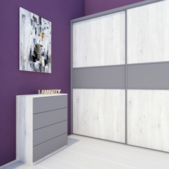 16мм ЛДСП 2750*1830 Lamarty Премиум - Вулканический серый P (шагрень)