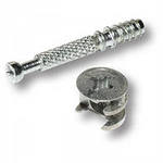 Эксцентрик для плит до 16 мм + болт саморез 15 мм