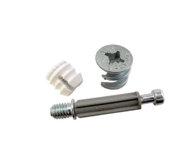 BRD Стяжка ST01/47/6/Zn/01, 15х12мм, дюб. с рез. M6, фут. d11мм (заказ)