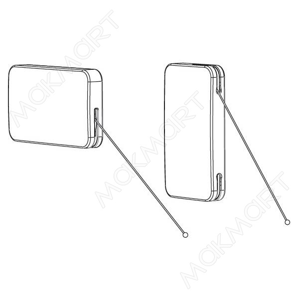 Подъемник для секретера MiniWinch, усилие 100N, универсальный