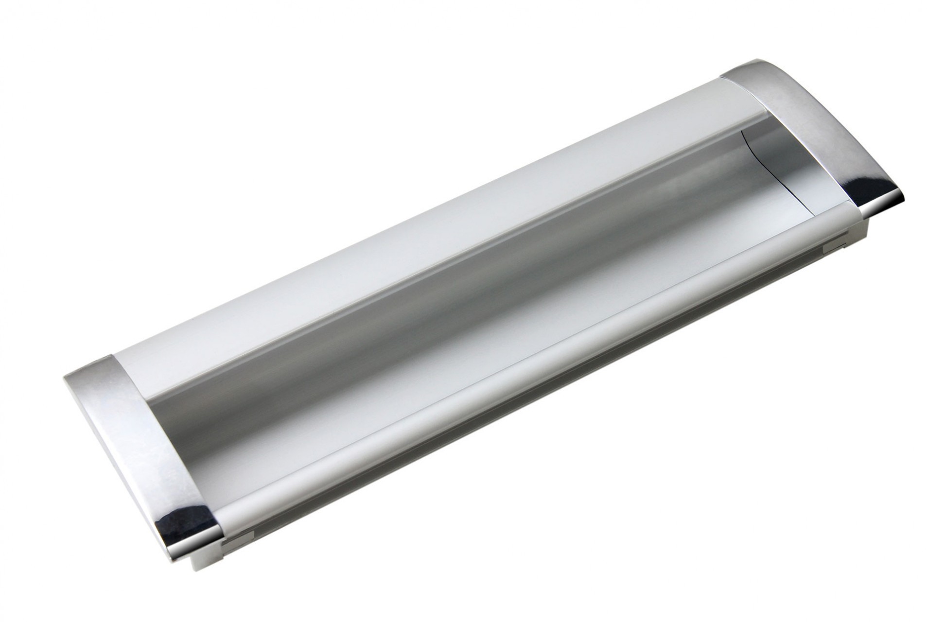 BRD RS056CP/SC.2 ручка врезная 128 мм хром матовый/хром (заказ)