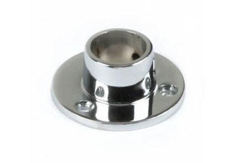 BRD 15А Фланец для трубы 25 мм стальной хром BRD (снято)