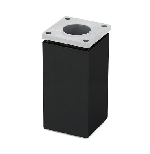 Н-025 (№8) Опоры регулируемые Валмакс квадратная h 60 черный (TS) SALE