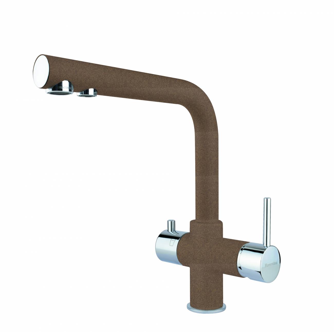 Смеситель FLORENTINA Арес FL   коричневый (заказ)