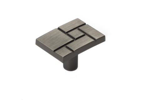 BRD RC417BAP.5 ручка кнопка   браш/старинное олово (снято)