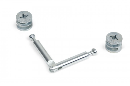 BRD ST01/55/5/Zn/01 Эксцентрик 15х12, дюбель d6,4 мм двусторонний для угловых соединений (заказ)