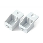 BRD SBH40/W Держатель рейлинга для SB08 СТАРТ (пластик), белый