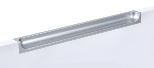 BRD RT020SC.1 ручка торцевая 200 мм EVA сатиновый хром (заказ)