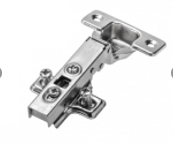 Петля накладная с доводчиком, быстросъемная, с евровинтами UP