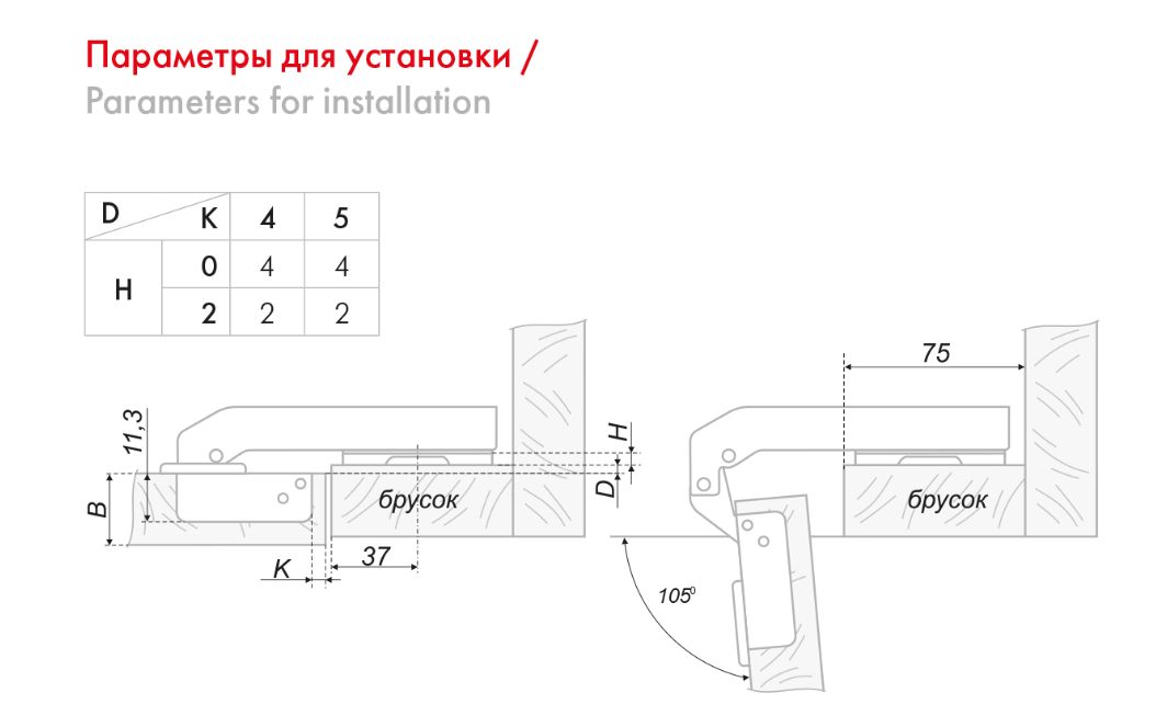 BRD H94702/BN Петля для фальшпанелей без пружины NEO LINE PUSH черный никель (без планки) (заказ)