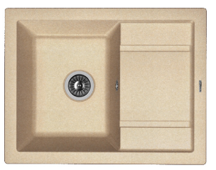 Мойка FLORENTINA Липси 660*510*217 песочный (стоп-лист)