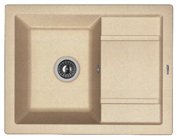Мойка FLORENTINA Липси 660*510*217 песочный (стоп-лист)
