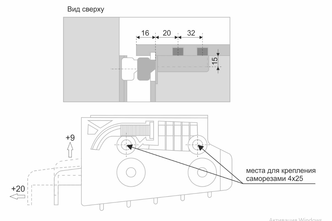 BRD навес для шкафа (компл. л+п) с заглушками графит CH07/GRPH (снято)