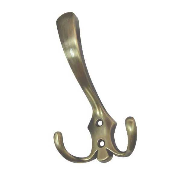 BRD K302AB.6 Крючок 3-х рожковый бронза (заказ)