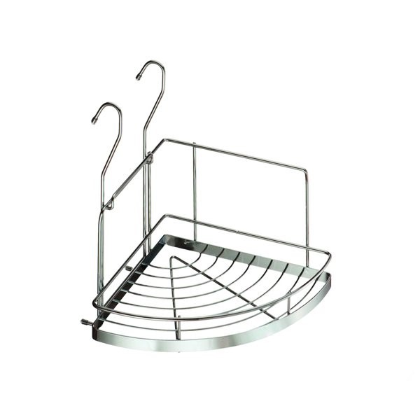 полка угловая 230х230х230 хром SALE (стоп-лист)